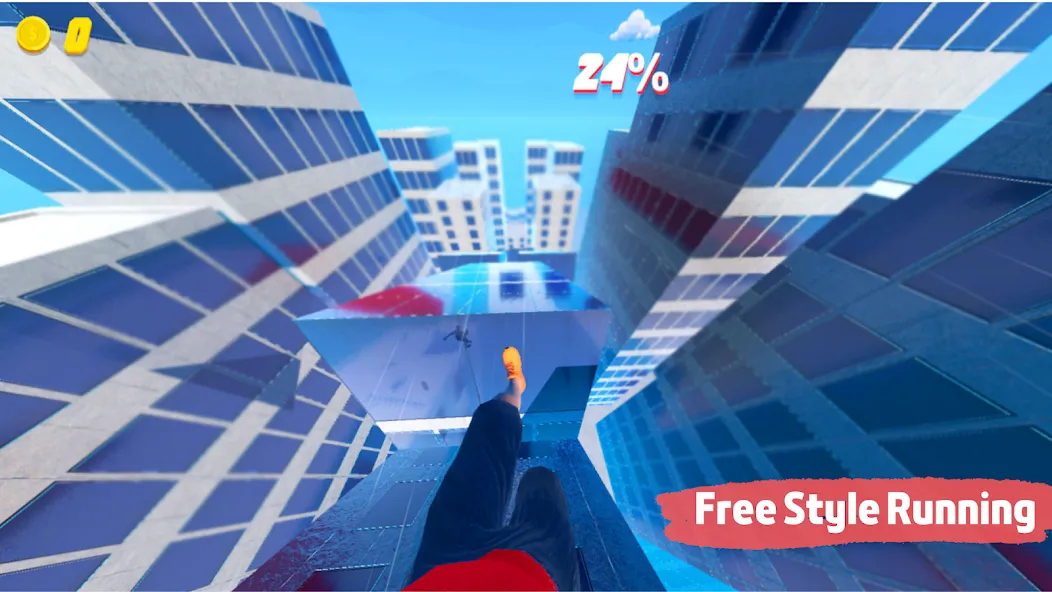 Rooftop Run — скриншот 3