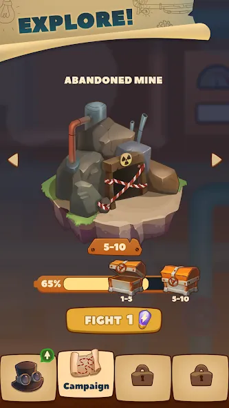 Merge Battles: Puzzle Combat — скриншот 1
