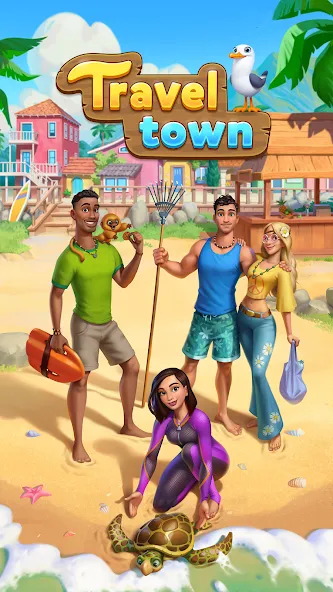 Travel Town - Merge Adventure — скриншот 5