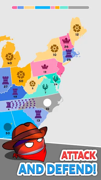 State.io — Conquer the World — скриншот 4 State.io — Conquer the World — скриншот 4