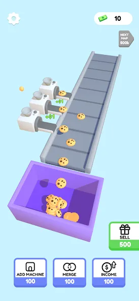 Dessert Factory Idle — скриншот 1 Dessert Factory Idle — скриншот 1