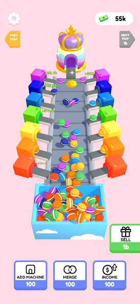 Dessert Factory Idle — скриншот 2 Dessert Factory Idle — скриншот 2