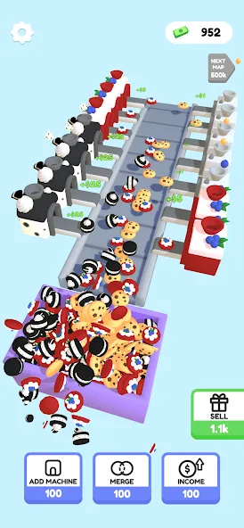 Dessert Factory Idle — скриншот 5