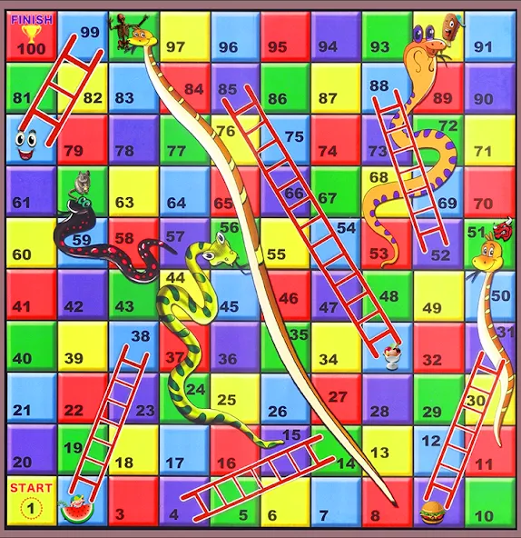 Snake and ladder — скриншот 2
