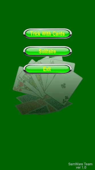 Solitaire game — скриншот 1