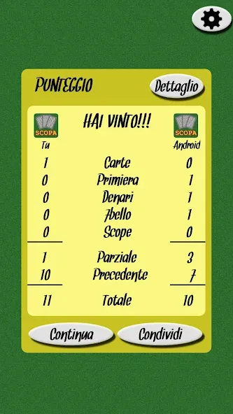 Scopa — скриншот 5