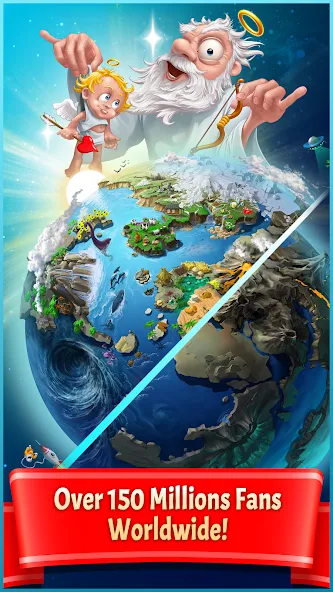 Doodle God Planet Blitz — скриншот 1