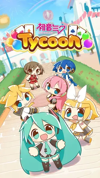 Hatsune Miku Tycoon — скриншот 1