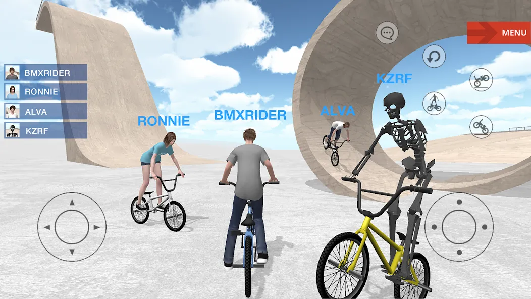 BMX Space — скриншот 2