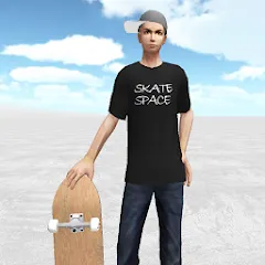 Skate Space — взломанная версия — Много денег