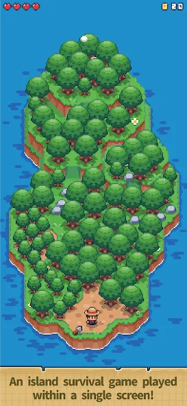 Tiny Island Survival — скриншот 1