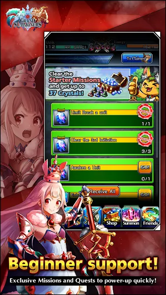 Grand Summoners - Anime RPG — скриншот 5