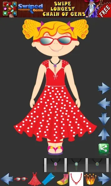 Dress up Princess for kids — скриншот 2