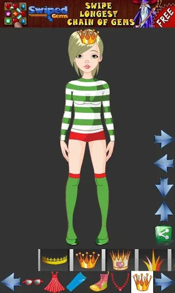Dress up Princess for kids — скриншот 3