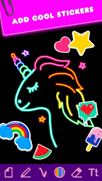 Drawing Game for girls — скриншот 2
