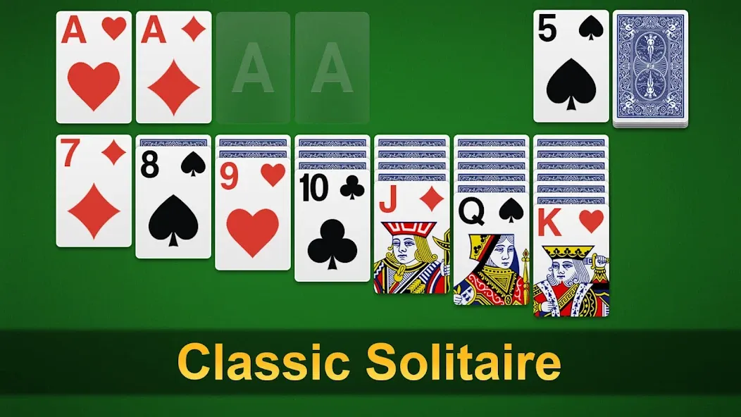 Klondike Solitaire - Patience — скриншот 1
