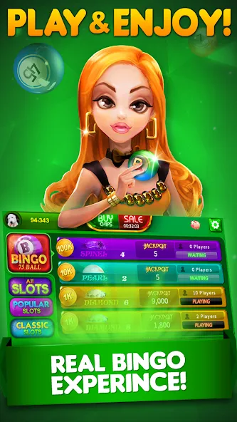 Bingo City 75 : Bingo & Slots — скриншот 1