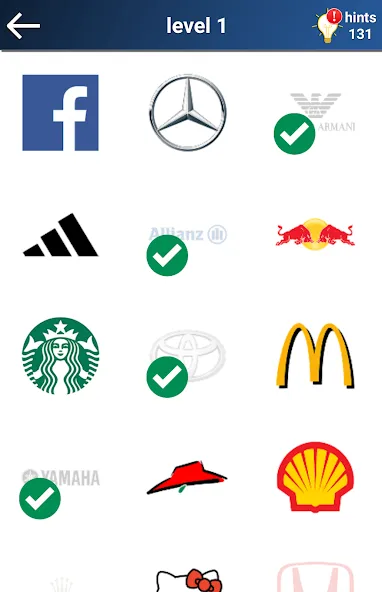 Quiz: Logo game — скриншот 5