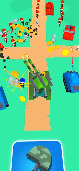 Tank Commander: Army Survival — скриншот 1