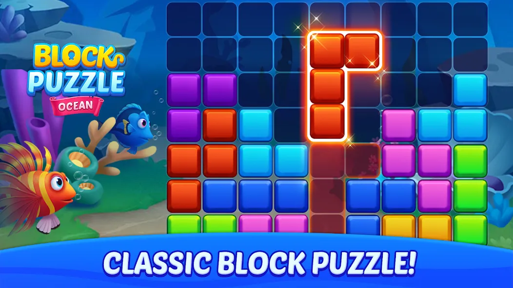 Block Puzzle Ocean — скриншот 1