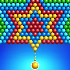 Bubble Shooter Royal Pop — Много денег