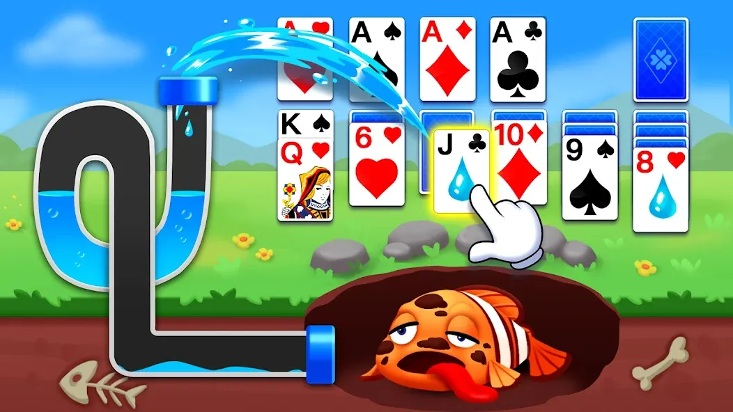 Solitaire Ocean — скриншот 1