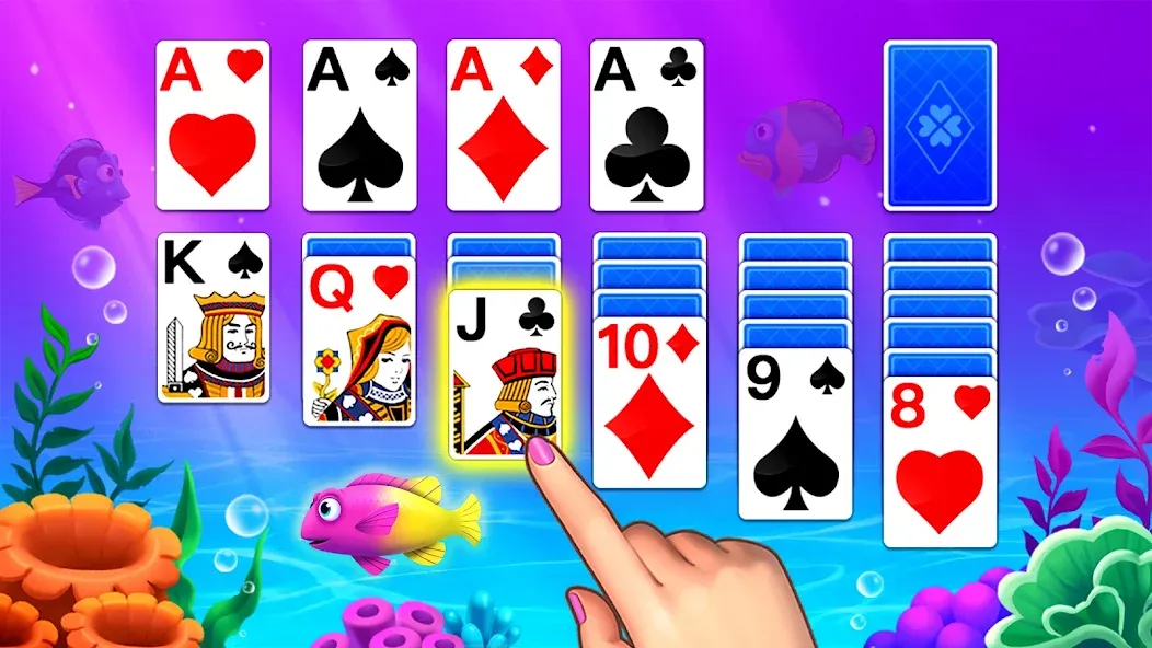 Solitaire Ocean — скриншот 3