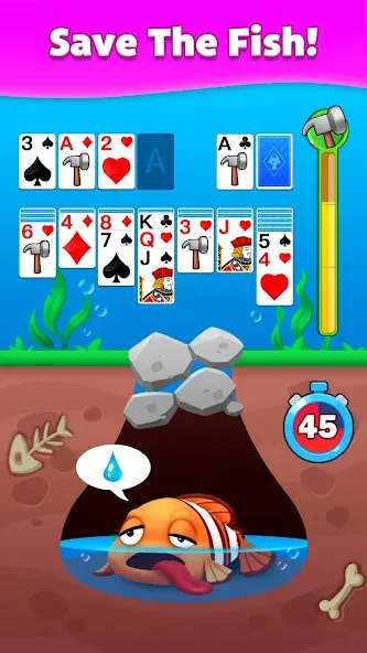 Solitaire Fish — скриншот 2