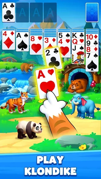 Solitaire Zoo — скриншот 1 Solitaire Zoo — скриншот 1