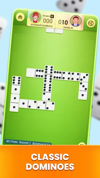 Dominoes: Classic Dominos Game — скриншот 1 Dominoes: Classic Dominos Game — скриншот 1