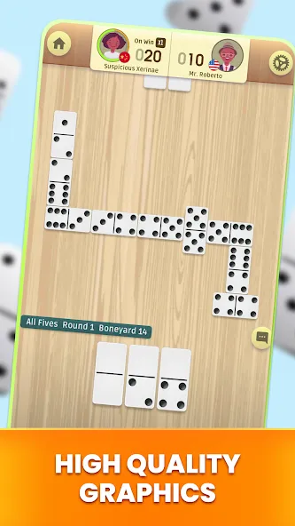 Dominoes: Classic Dominos Game — скриншот 2 Dominoes: Classic Dominos Game — скриншот 2
