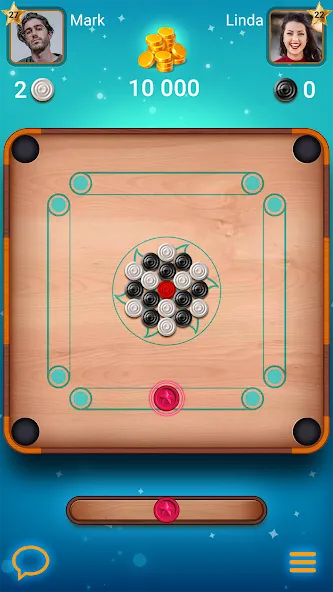 Carrom Lure - Disc pool game — скриншот 3