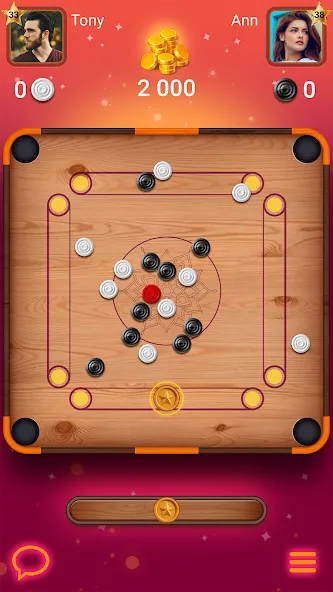 Carrom Lure - Disc pool game — скриншот 5