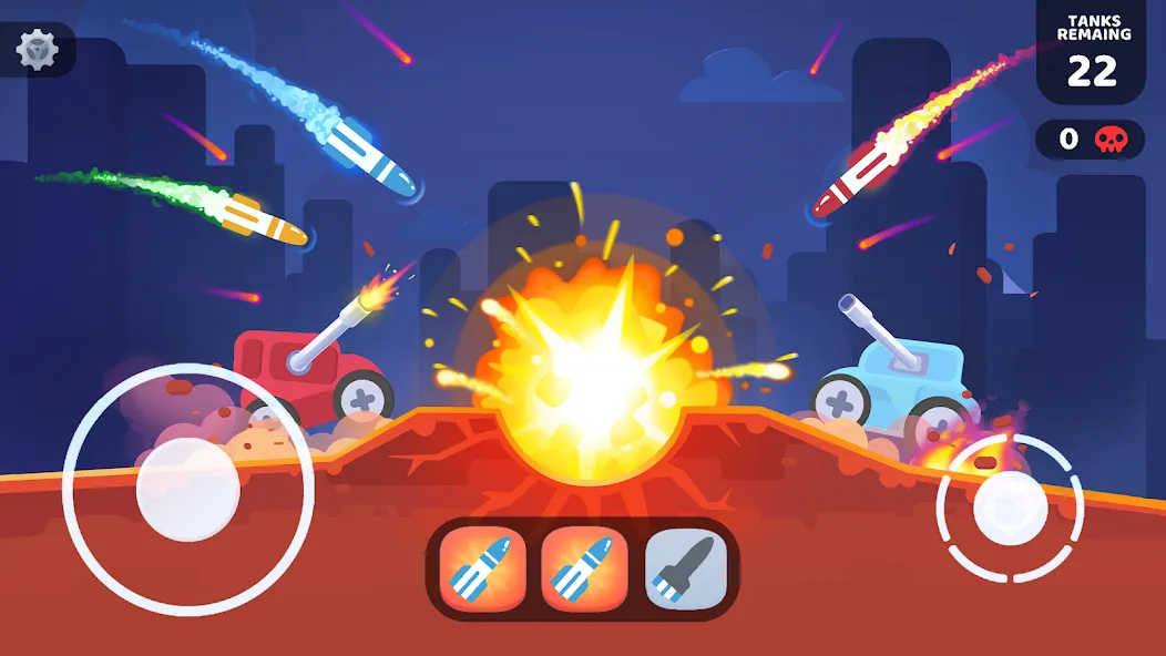 Mad Royale io – Tank Battle — скриншот 1