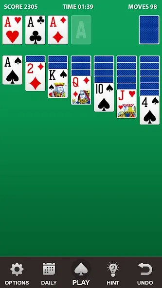 Solitaire — скриншот 1