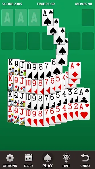 Solitaire — скриншот 2