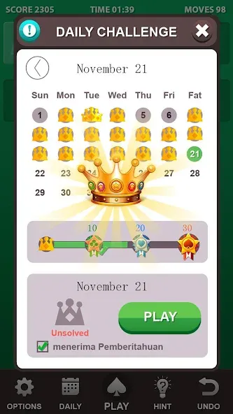Solitaire — скриншот 3