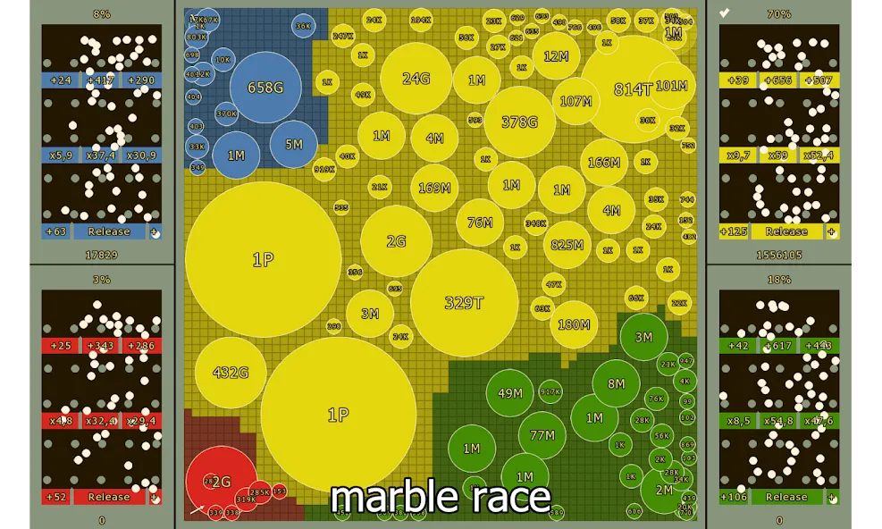Marble Race and Territory War — скриншот 4