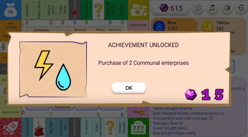 Monopolist Business Dice Board — скриншот 5