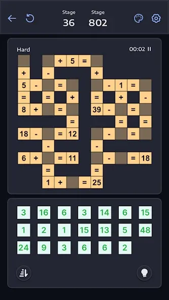 Crossmath - Math Puzzle Games — скриншот 5