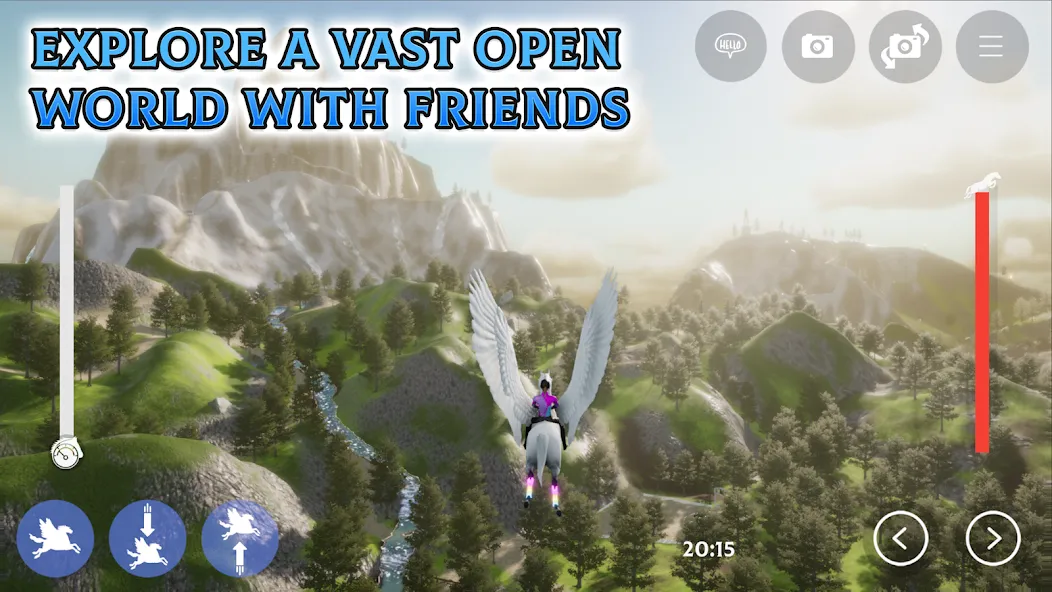 Horse Academy - Equestrian MMO — скриншот 3
