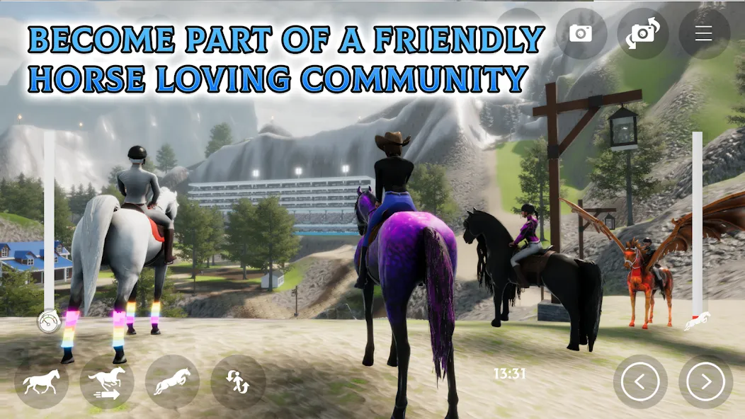 Horse Academy - Equestrian MMO — скриншот 4