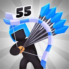 Скачать Merge Archers: Bow and Arrow MOD — Много денег