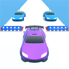 Merge Car Run - Evolution Race — Много денег
