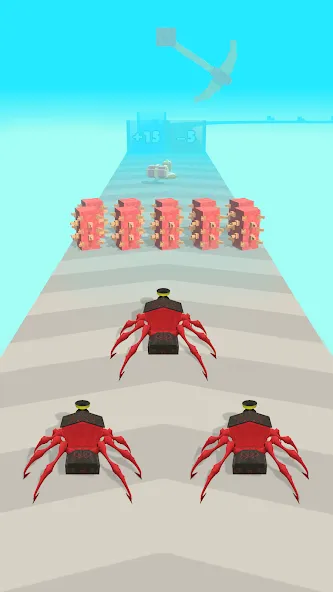Merge Spider Train — скриншот 1 Merge Spider Train — скриншот 1
