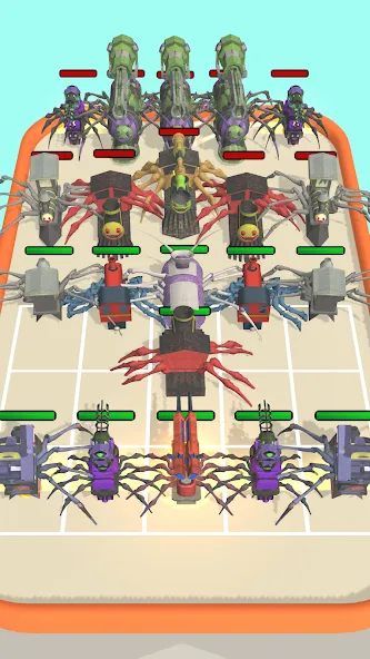 Merge Spider Train — скриншот 5