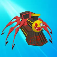 Merge Spider Train — Модификация Много денег и без рекламы