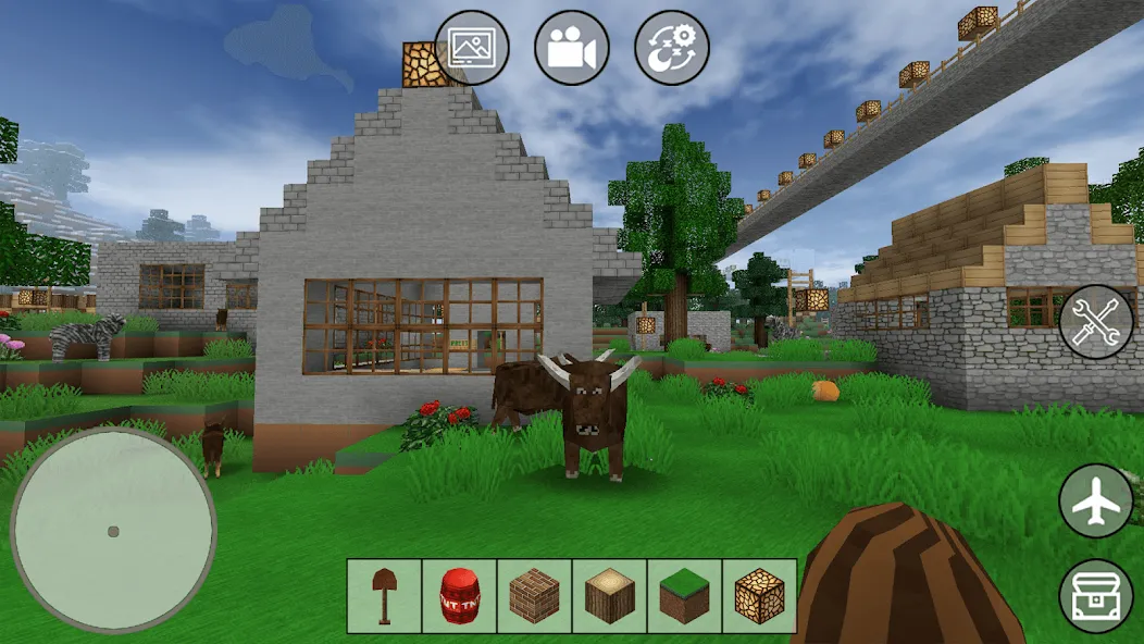 Mini Block Craft — скриншот 2