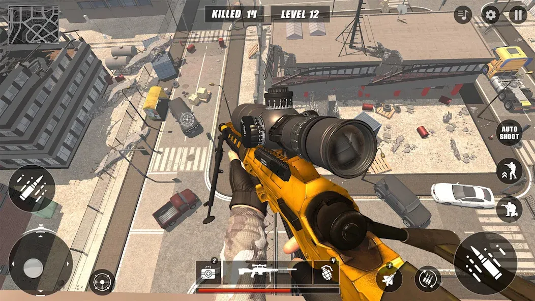 Code of Sniper 3D Gun Shooting — скриншот 5