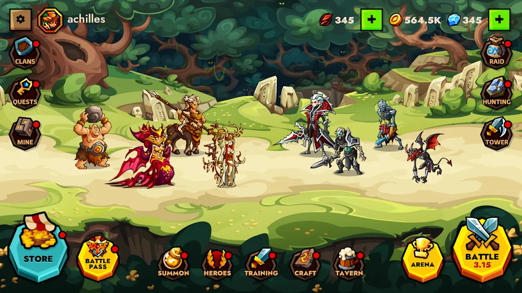 Legendlands - Legendary RPG — скриншот 1